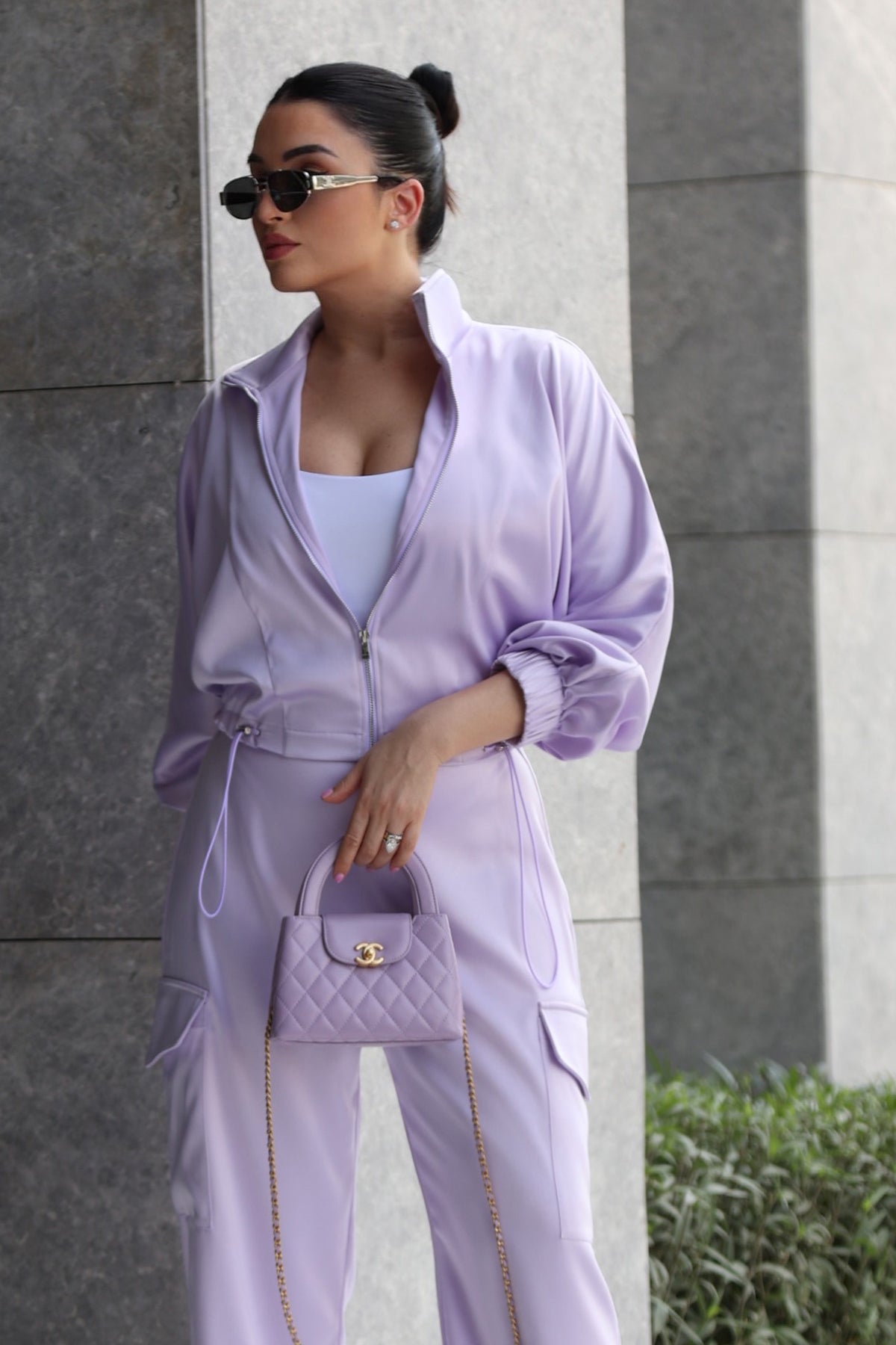 IZZA JACKET LILAC GLOW