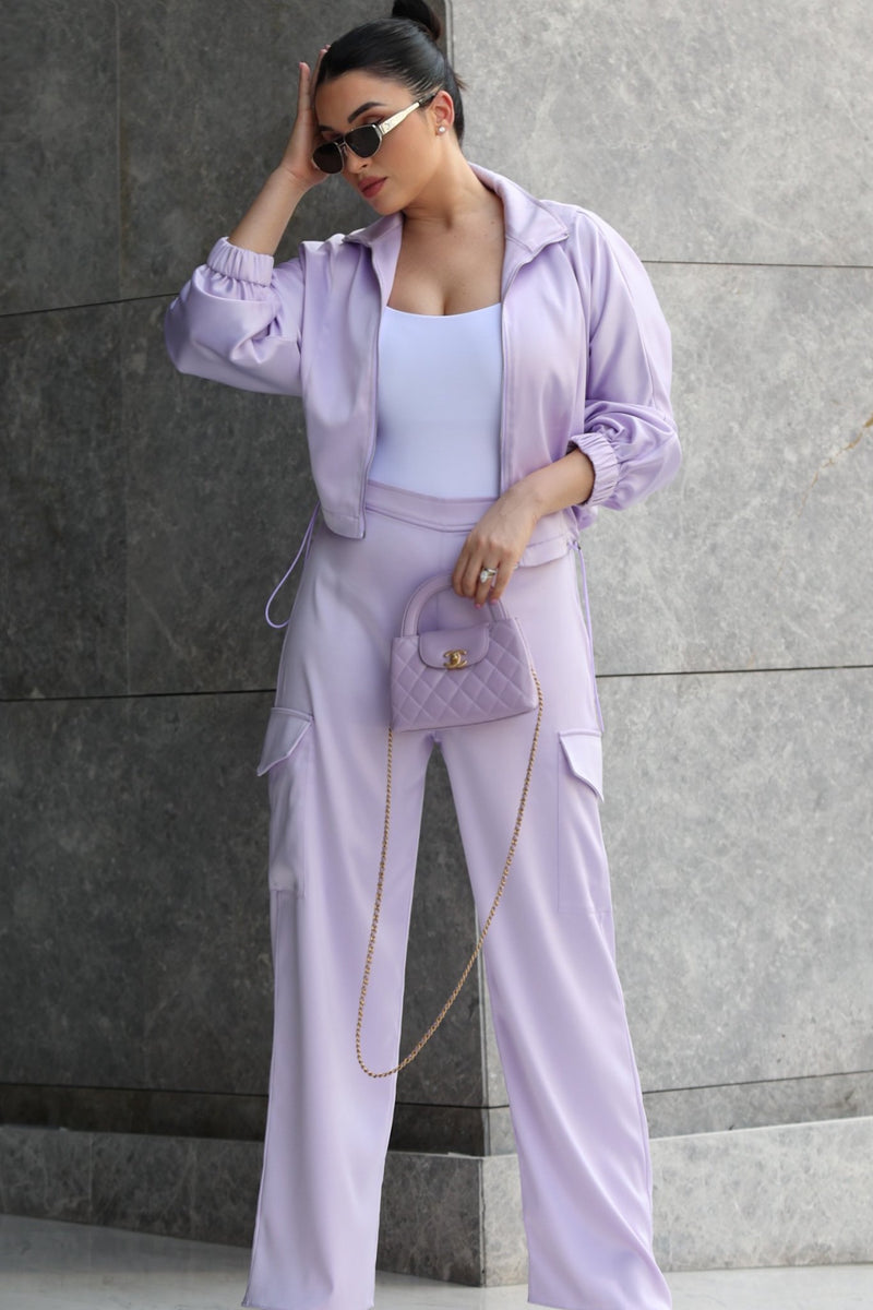 IZZA JACKET LILAC GLOW