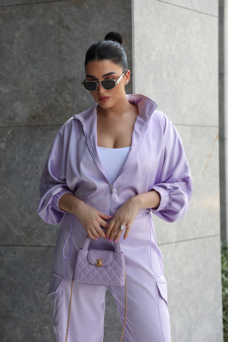 IZZA JACKET LILAC GLOW