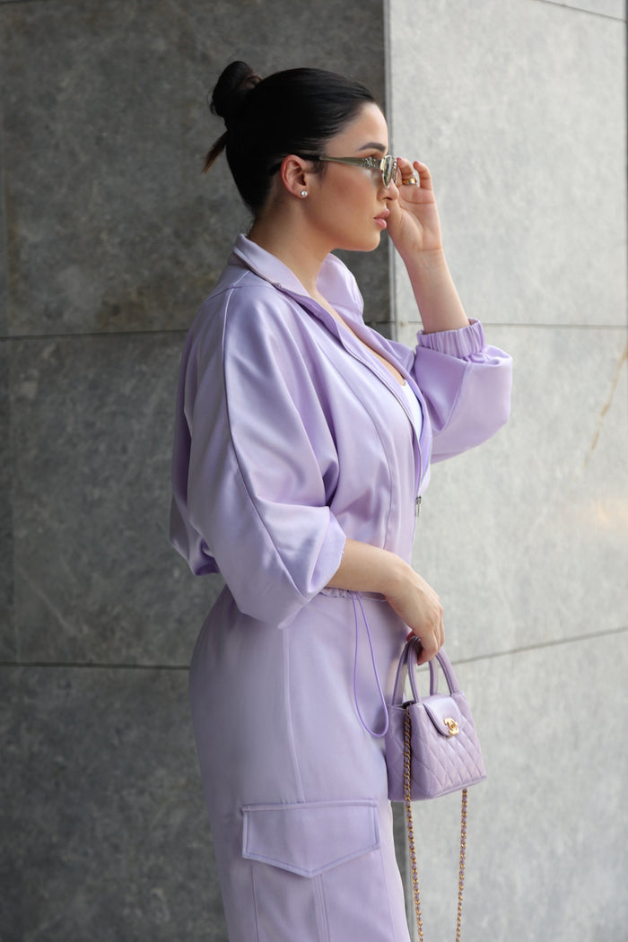 IZZA JACKET LILAC GLOW