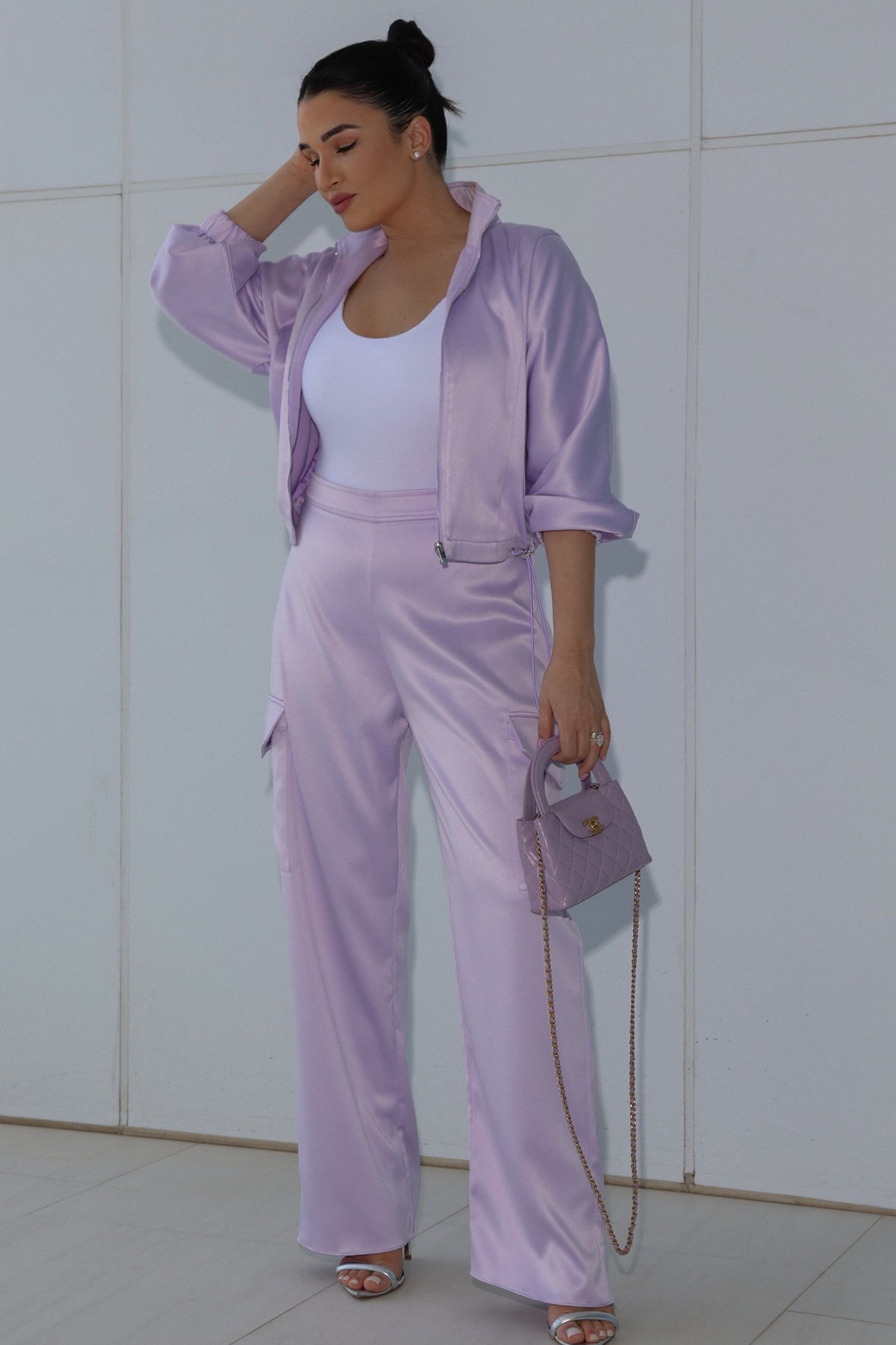 IZZA JACKET LILAC GLOW